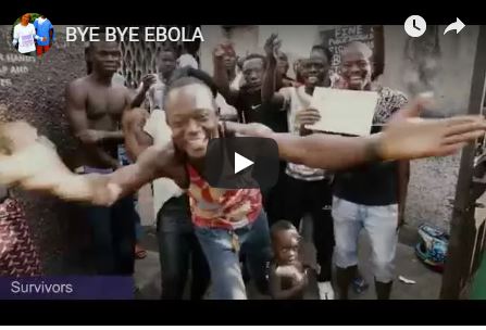 Bye bye ebola: el vídeo musical más feliz del año - Olokuti