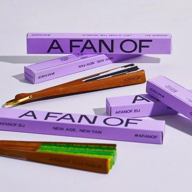 Abanico MINI Shadow Play - Olokuti