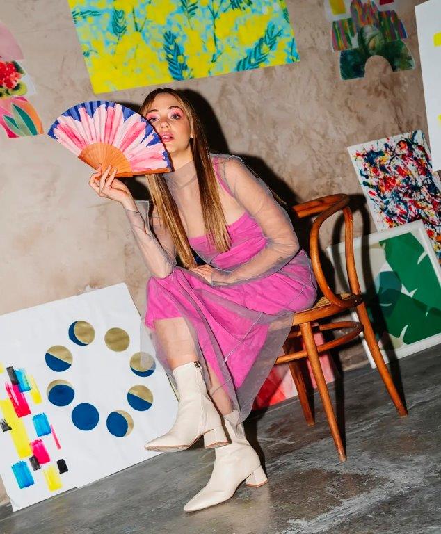 Abanico Pink Power - Olokuti