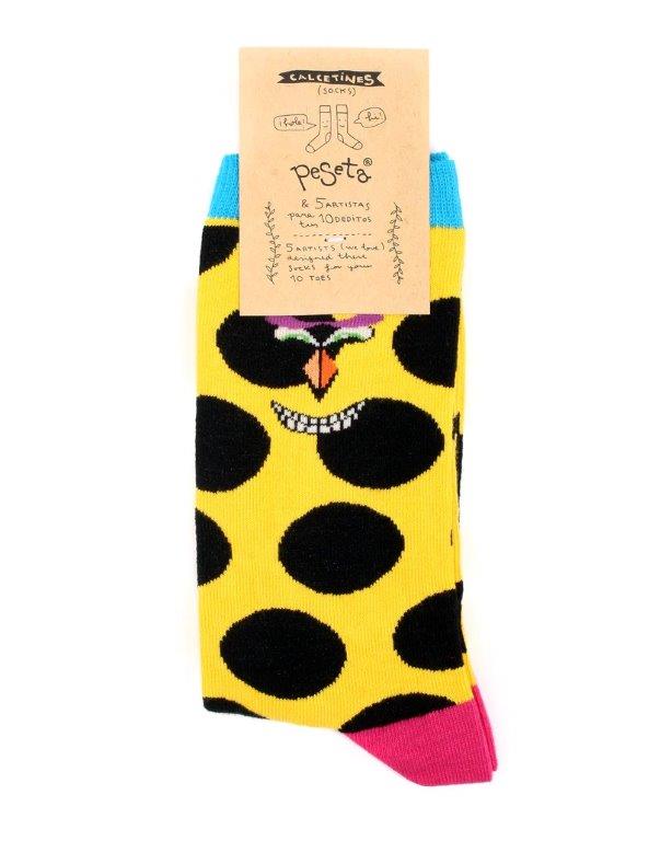 Calcetines amarillos Nano 4814 - Olokuti