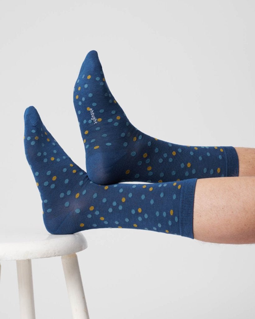 Calcetines Mens Dotty Algodón orgánico 41 - 46 - Olokuti