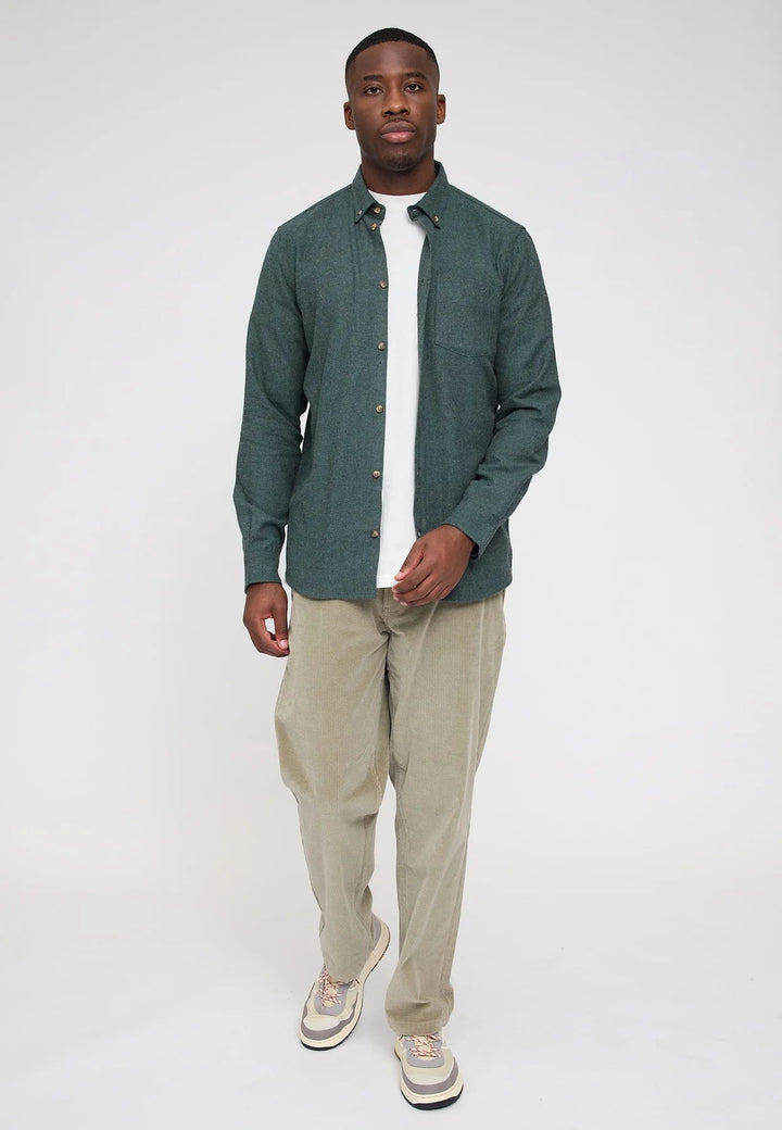 Camisa de franela mezcla Bottle jaspeada - Olokuti