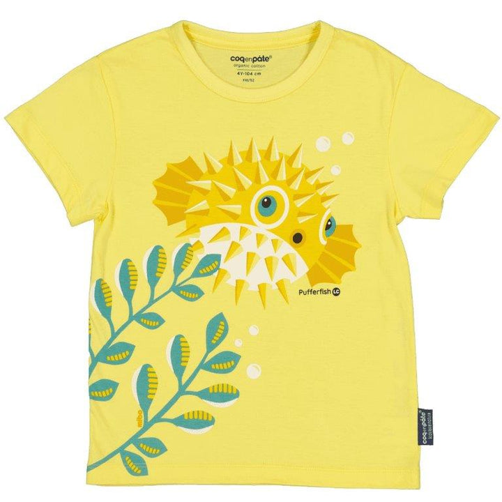 Camiseta Amarilla Pez Globo - Olokuti