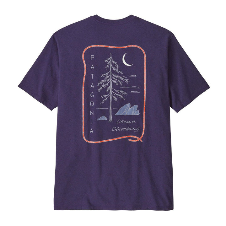 Camiseta Clean Climb Roots Responsibili - Tee Plummet Purple - Olokuti
