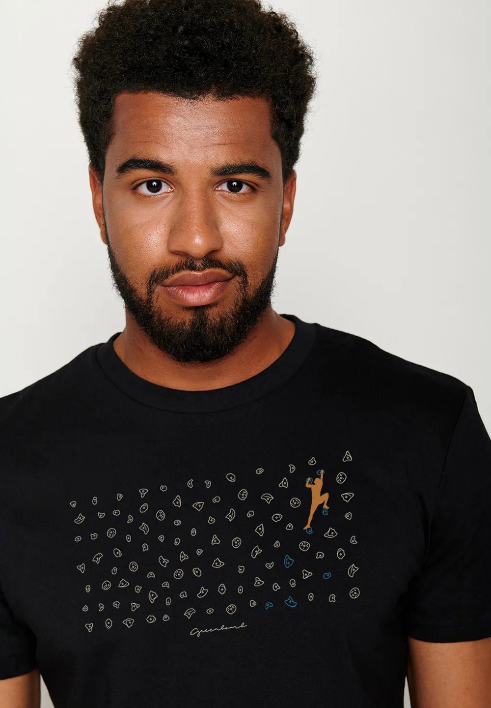 Camiseta Guide Lifestyle Boulderer Negro - Olokuti