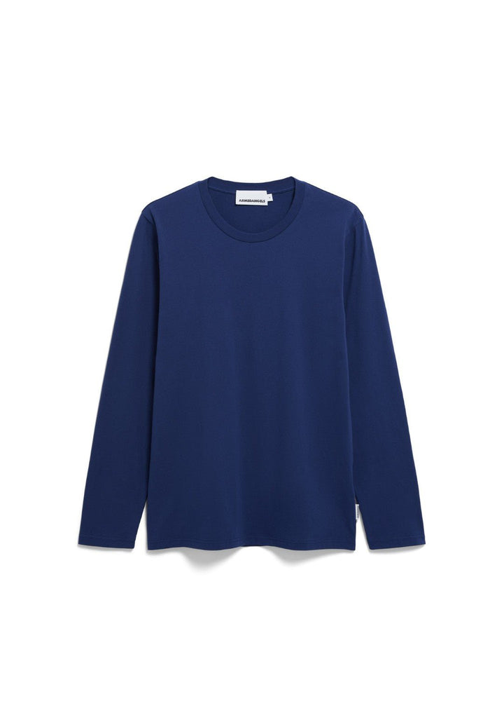 Camiseta manga larga JAAMES LONGSLEEVE Blue noon - Olokuti