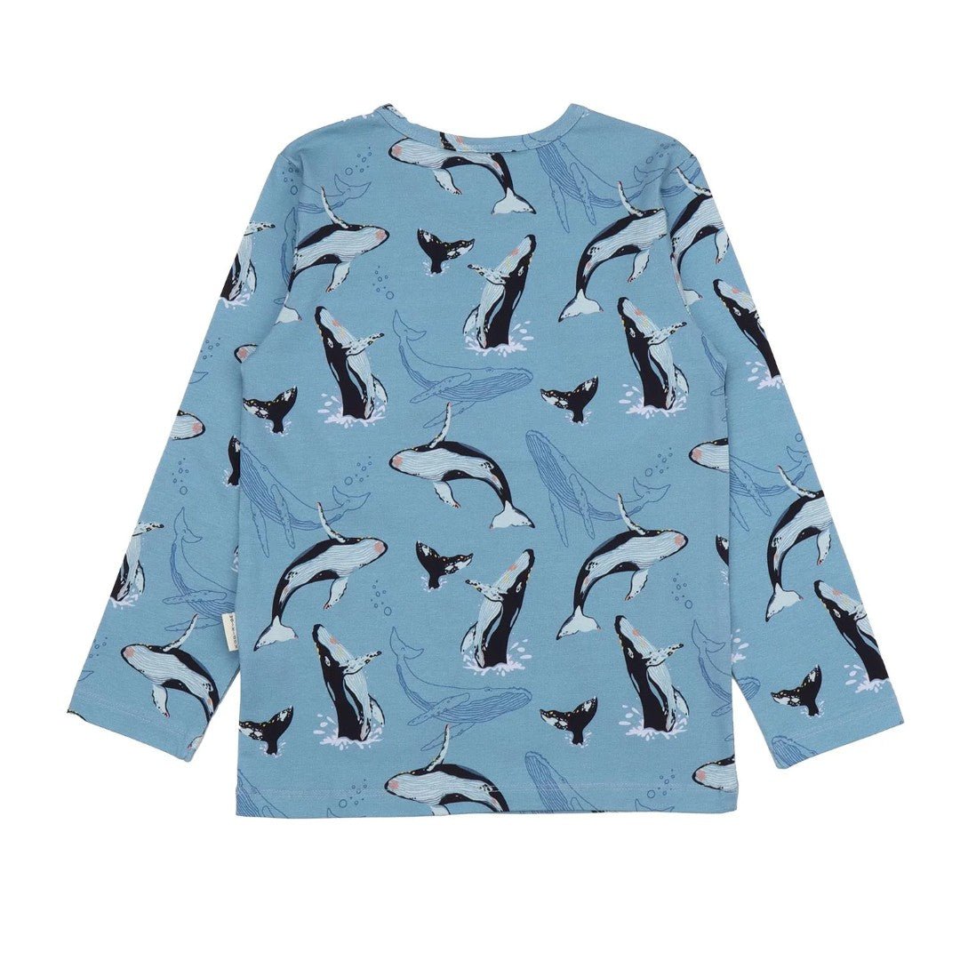 Camiseta manga larga Jumping Whales - Olokuti