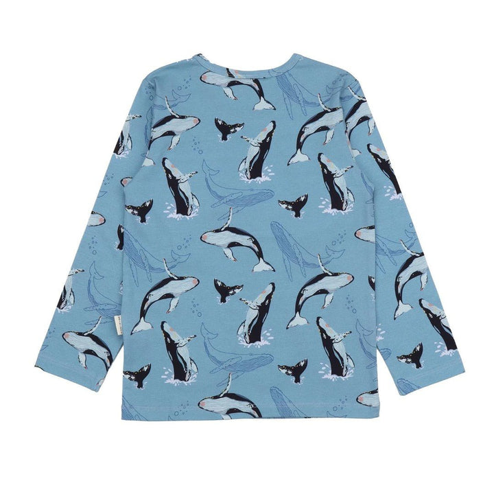 Camiseta manga larga Jumping Whales - Olokuti