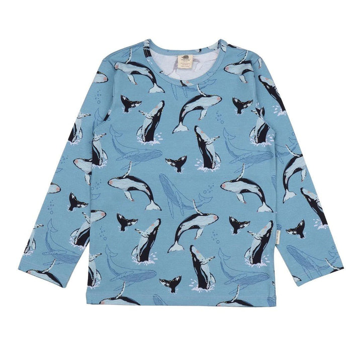 Camiseta manga larga Jumping Whales - Olokuti