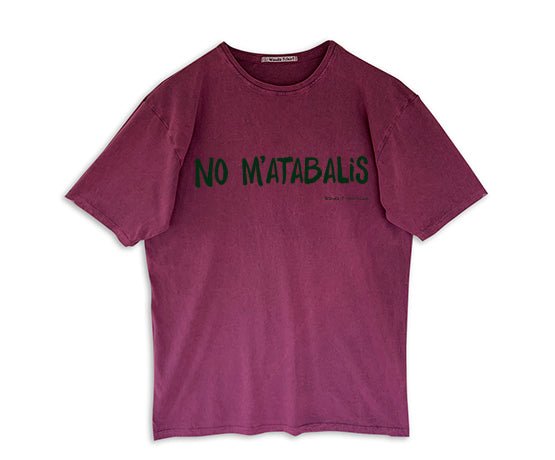 Camiseta No m´atabalis Morado - Olokuti