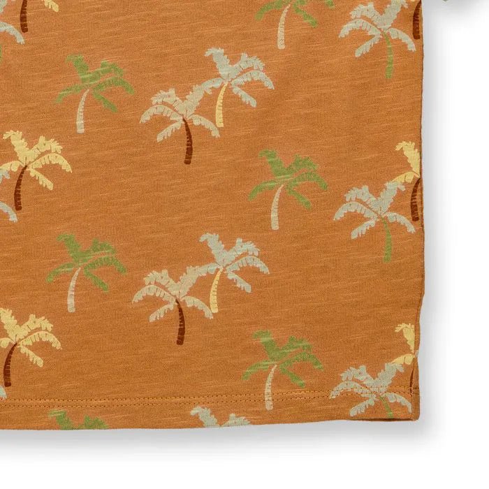Camiseta Palmeras Caramelo - Olokuti