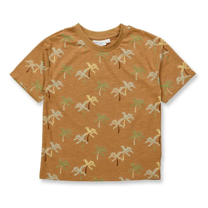 Camiseta Palmeras Caramelo - Olokuti