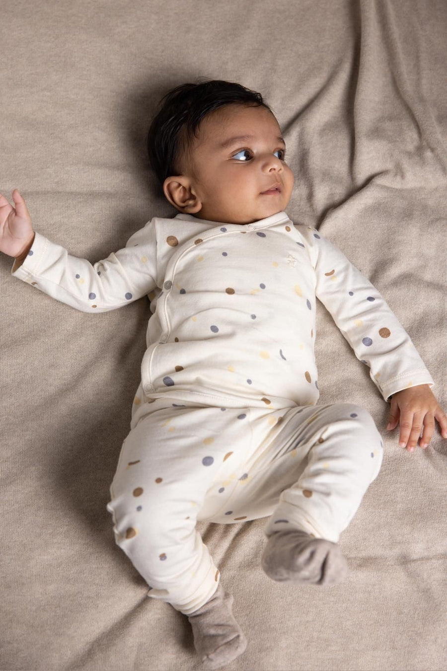 Camiseta Silsbee patrón Minimal Multicolor - Olokuti