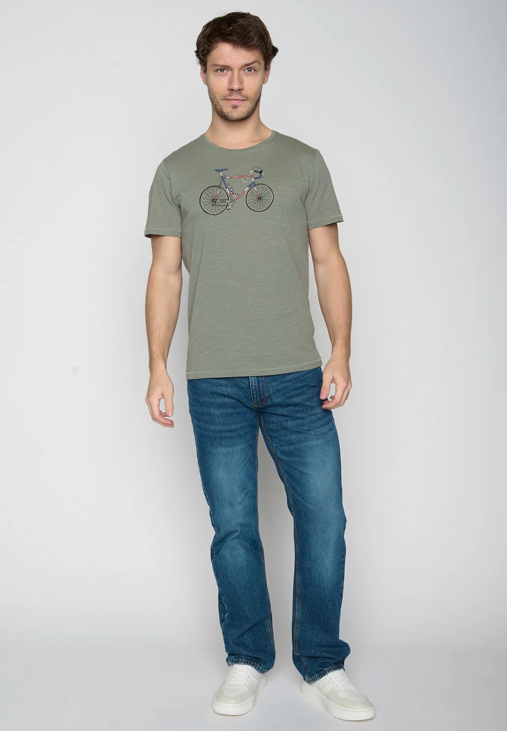 Camiseta Spice Bike Mikkel Olive - Olokuti