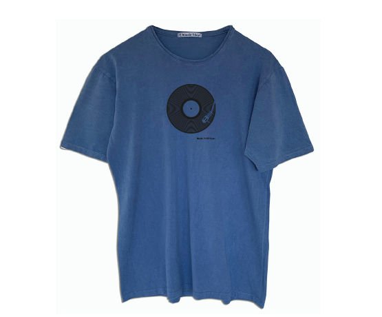 Camiseta Tocadiscos Azul - Olokuti