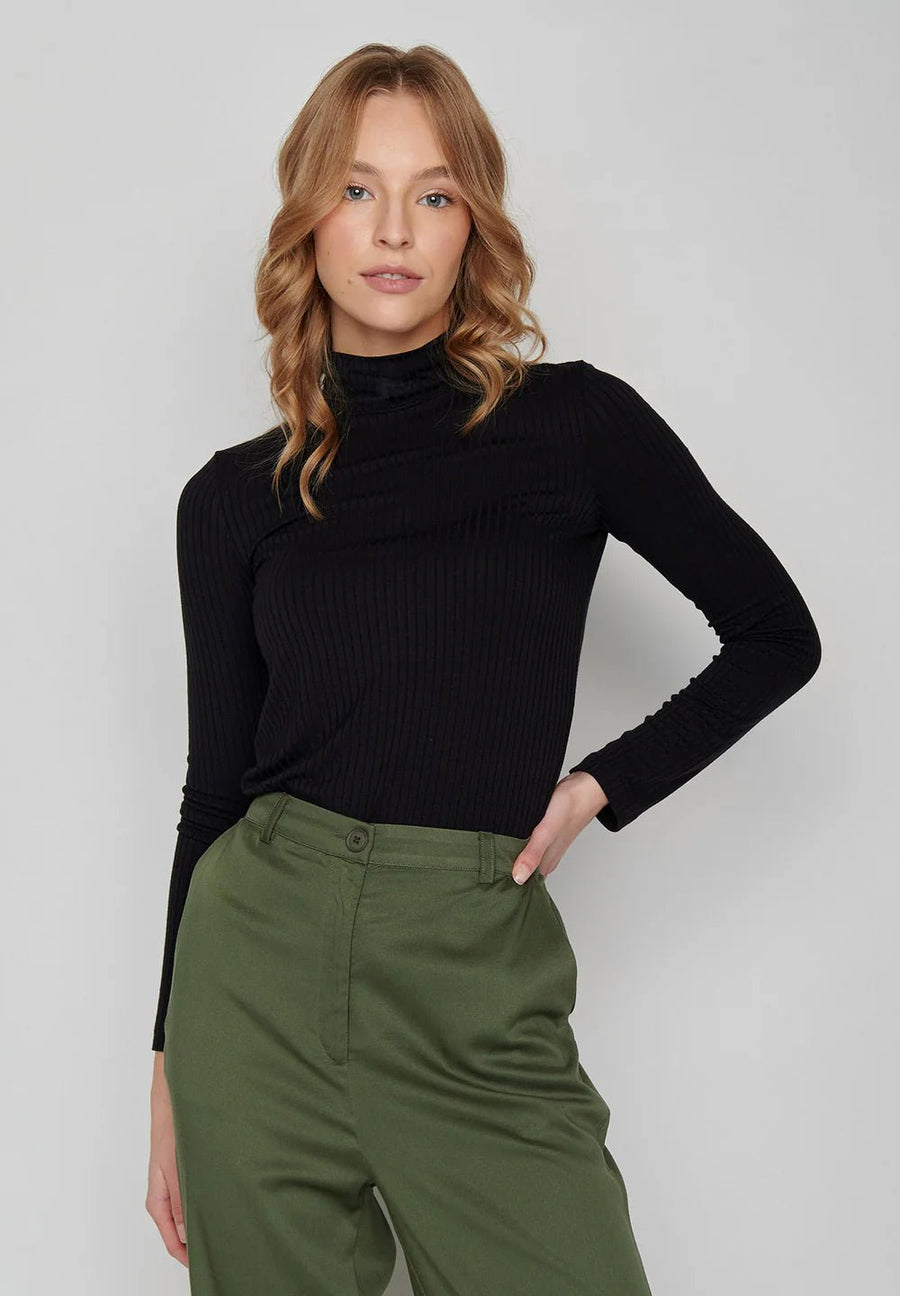 Camiseta Weak manga larga Negro - Olokuti