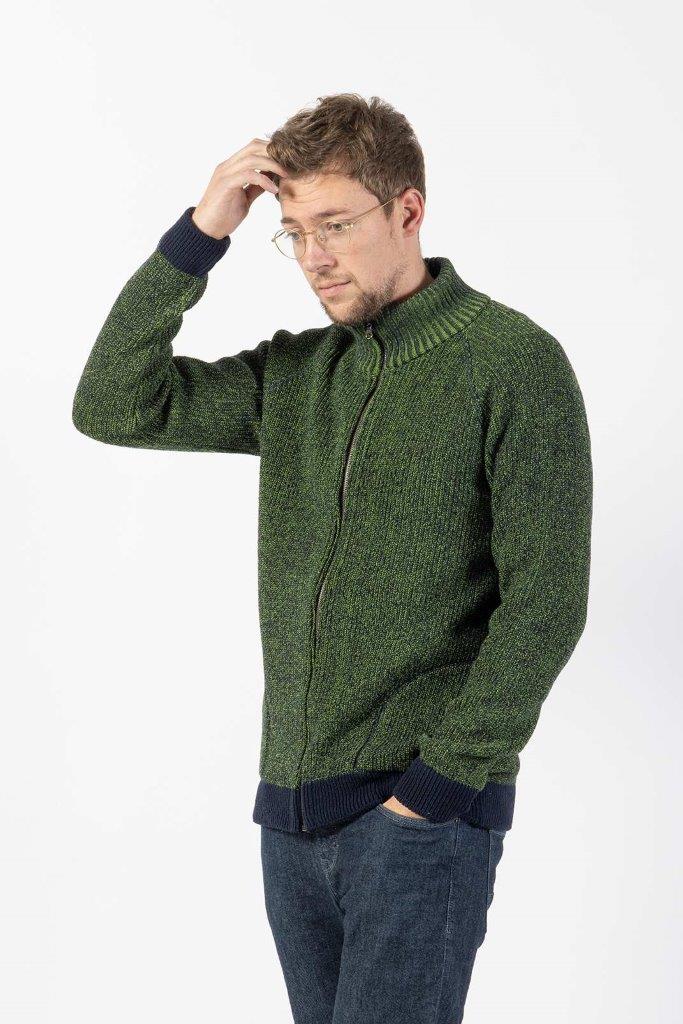 Jersey con cremallera Bedoll Verde - Olokuti