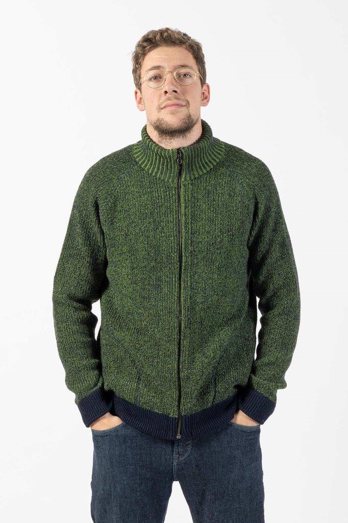 Jersey con cremallera Bedoll Verde - Olokuti