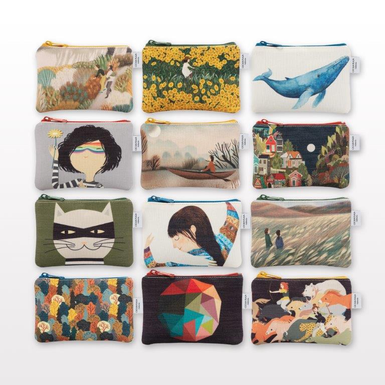 Monederos de PET reciclado Cecilia Plaza - Olokuti