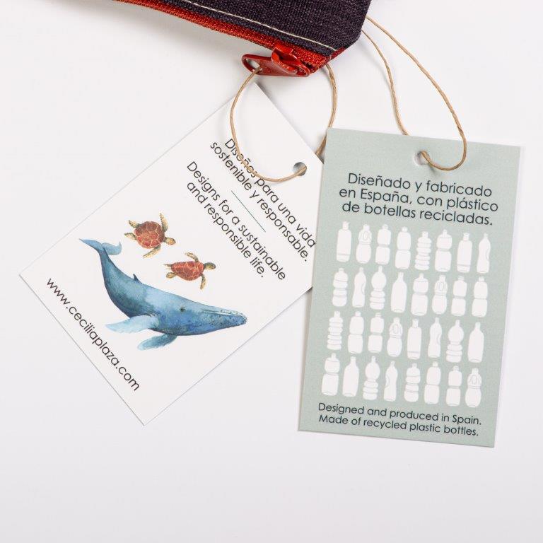 Monederos de PET reciclado Cecilia Plaza - Olokuti