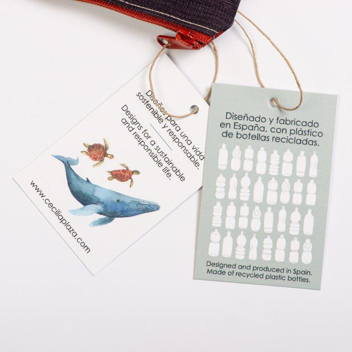 Monederos de PET reciclado Cecilia Plaza - Olokuti