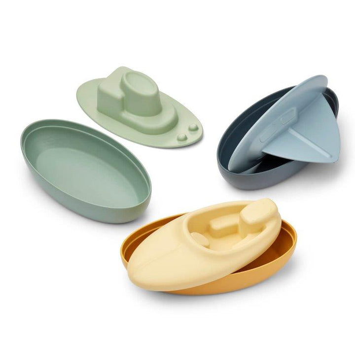 Pack de Barcos Deborah Whale blue multi mix - Olokuti