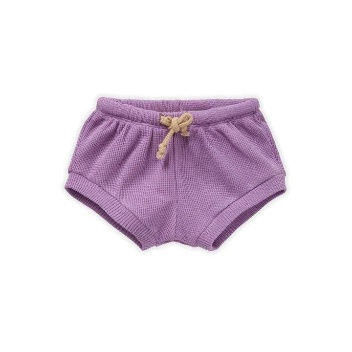 Pantalones cortos Waffle Púrpura - Olokuti