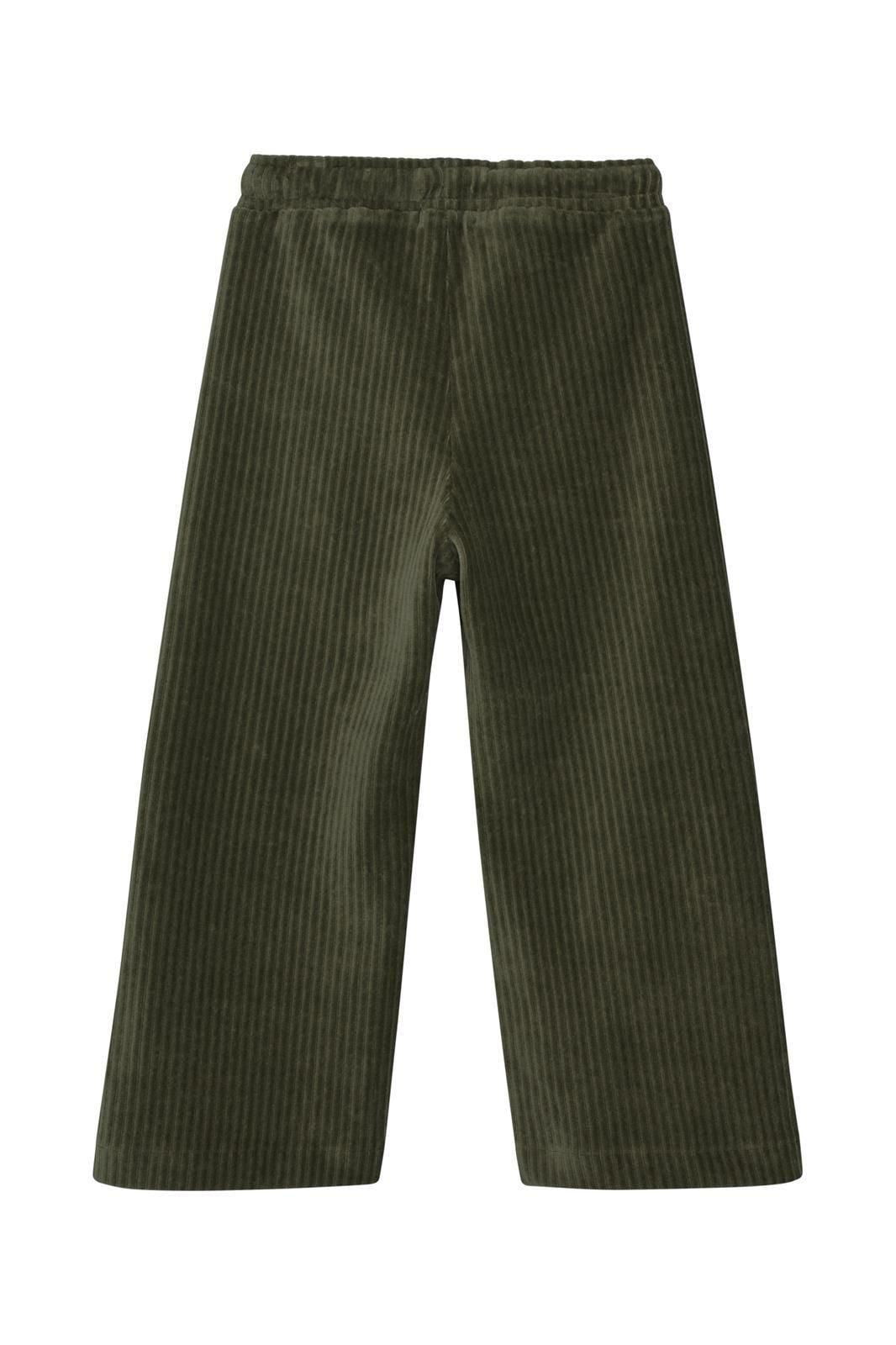 Pantalones Palo pata ancha Olivine - Olokuti
