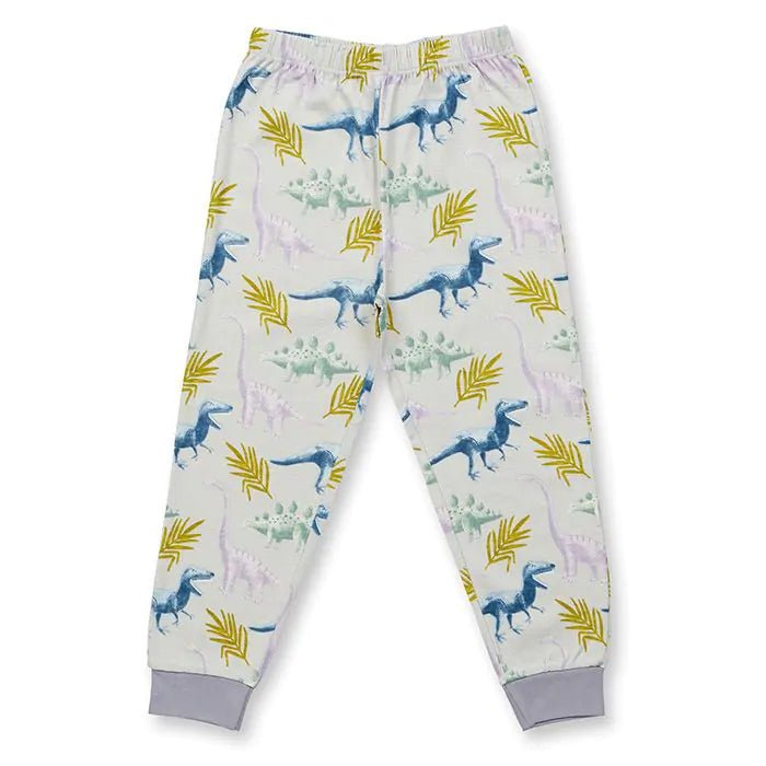 Pijama LONG JOHN Gris claro Dinos - Olokuti
