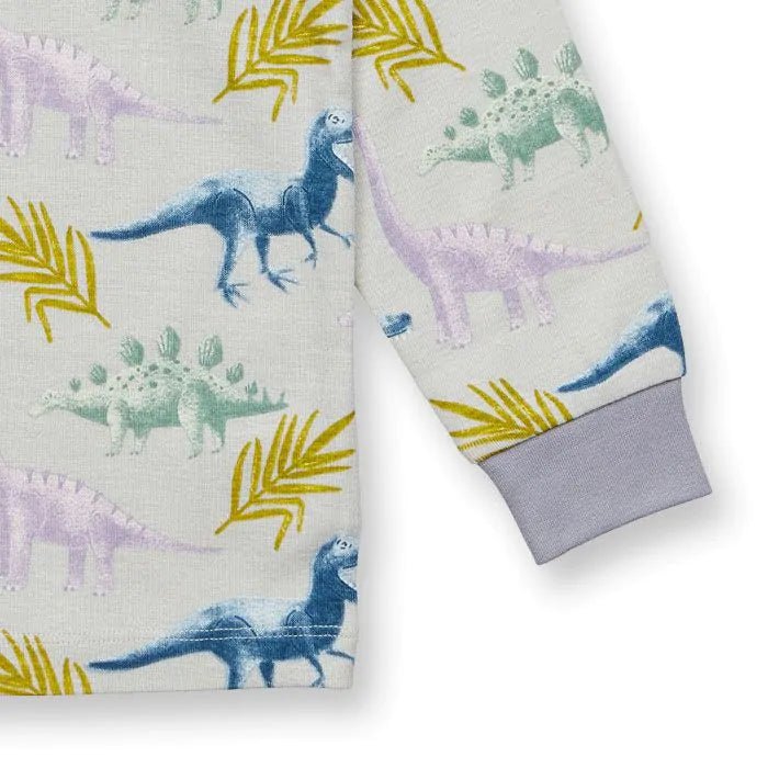 Pijama LONG JOHN Gris claro Dinos - Olokuti