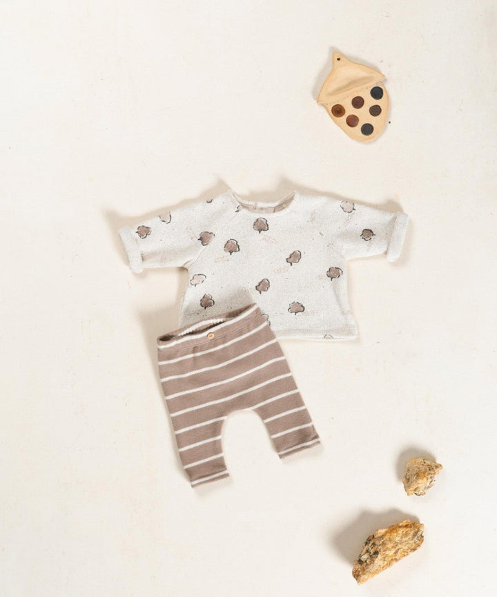 Sudadera Jersey estampada Pencil Árboles - Olokuti