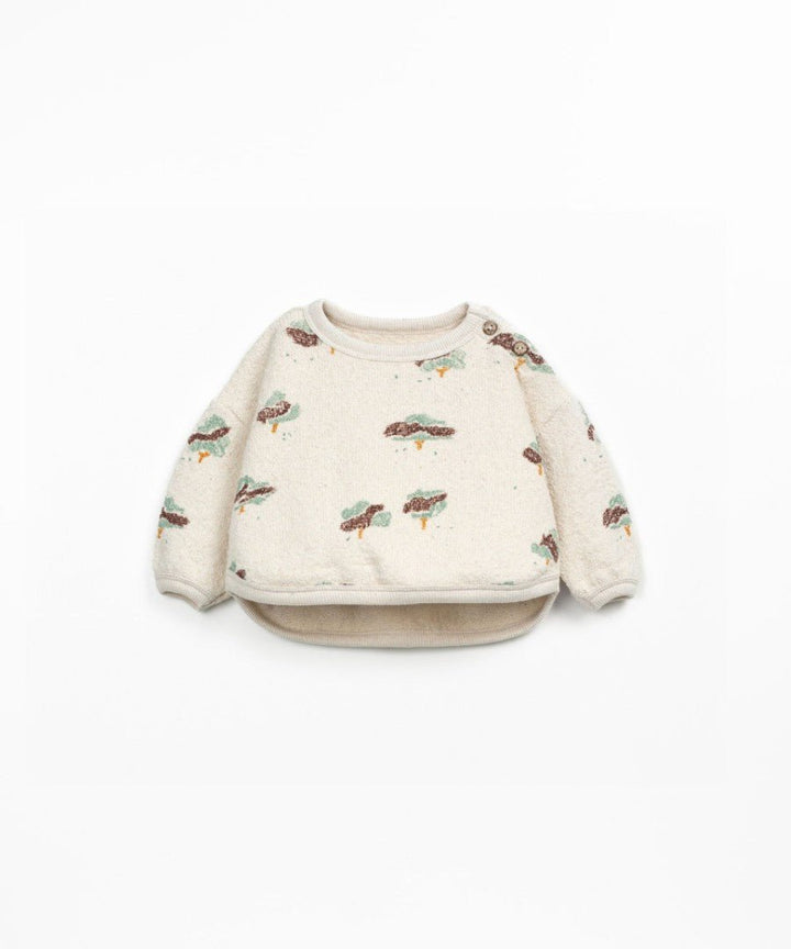 Sudadera Jersey estampada Pencil Árboles colores - Olokuti