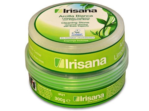 Arcilla Blanca limpiador universal Irisana 300 gr. - Olokuti