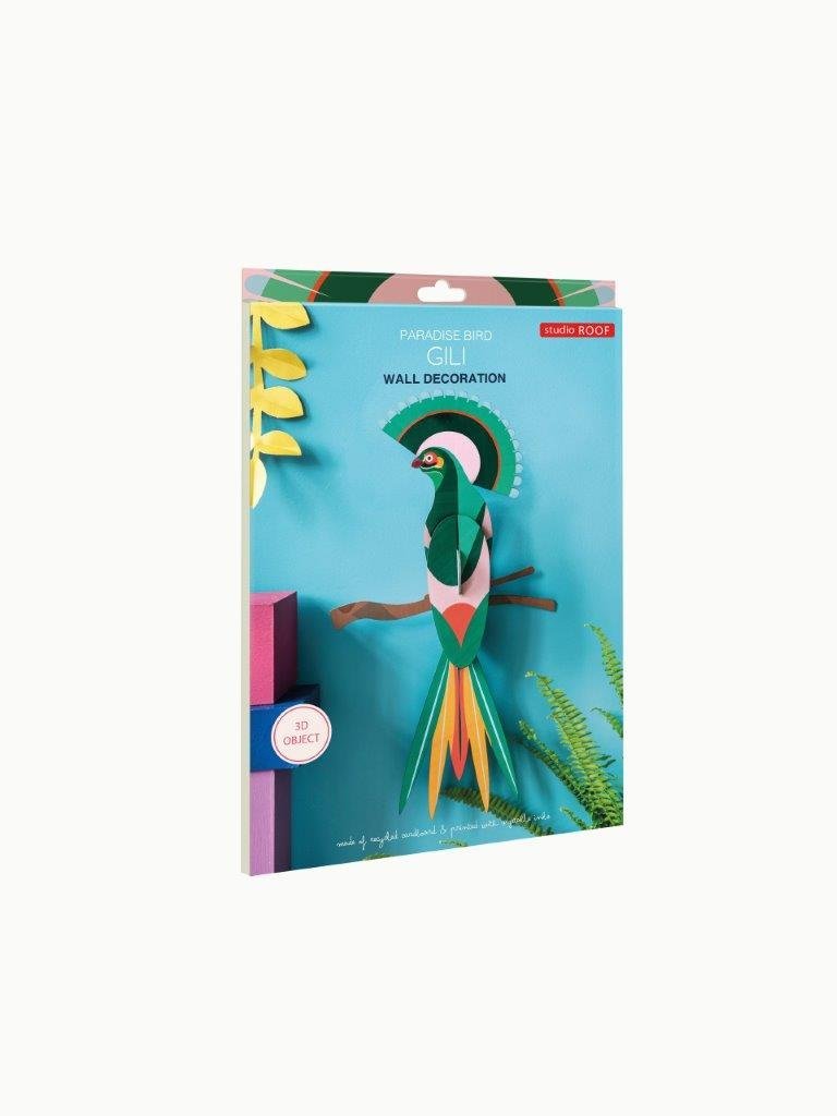 Ave del Paraíso Pájaros Arte Floral - Olokuti