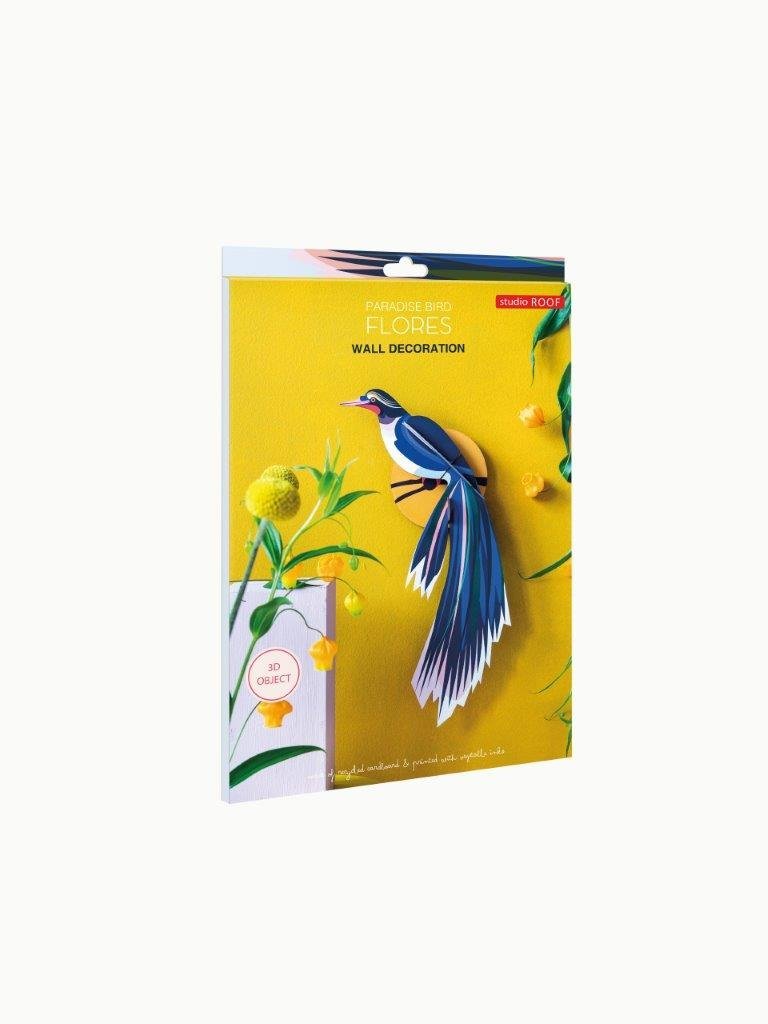Ave del Paraíso Pájaros Arte Floral - Olokuti