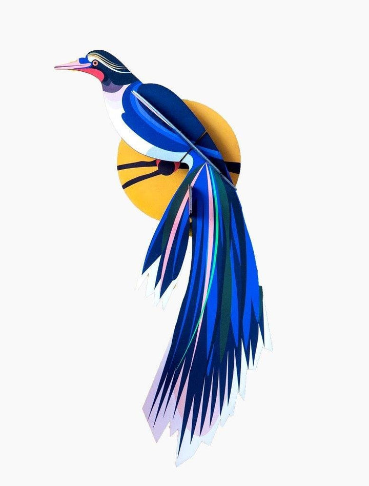 Ave del Paraíso Pájaros Arte Floral - Olokuti