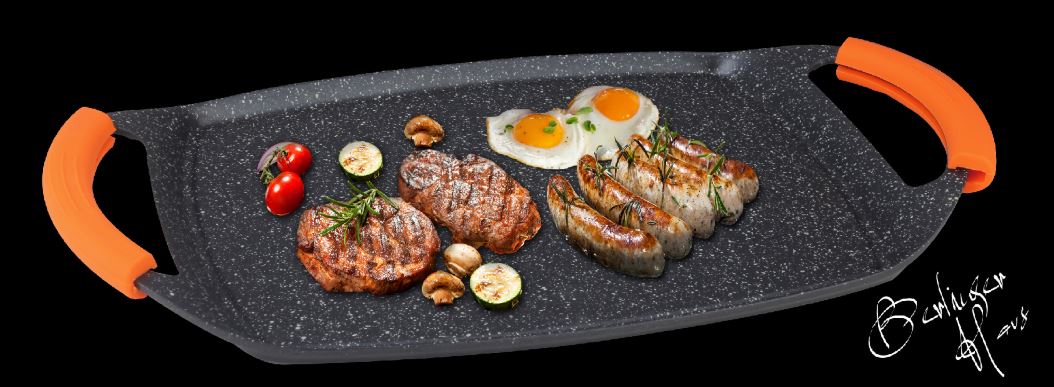 Bandeja Grill 47 cm. Granit Diamond Line - Olokuti