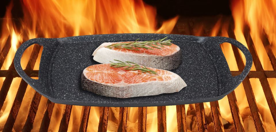 Bandeja Grill 47 cm. Granit Diamond Line - Olokuti