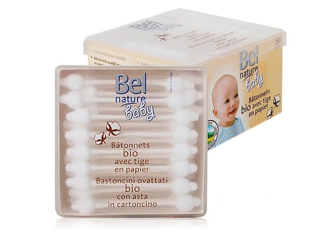 Bastoncillos para las orejas bebés 56 uds. - Olokuti