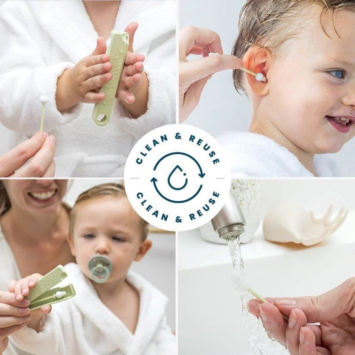 Bastoncillos reutilizables bebé LastSwab Baby - Olokuti