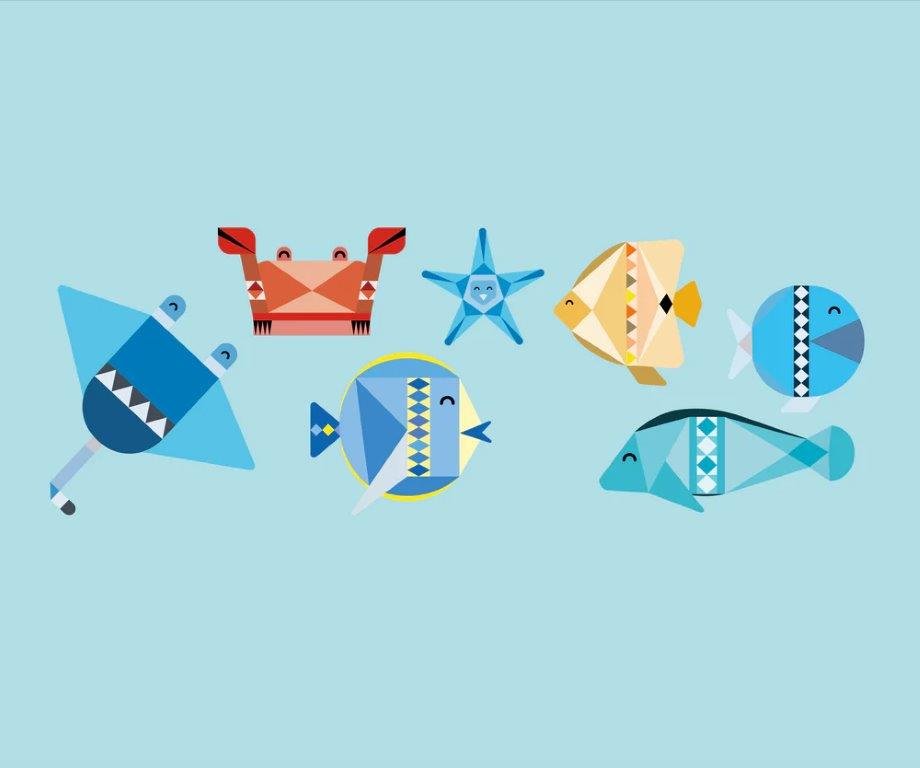 Botella Urban Bottle Sea Friends 0,5L. - Olokuti