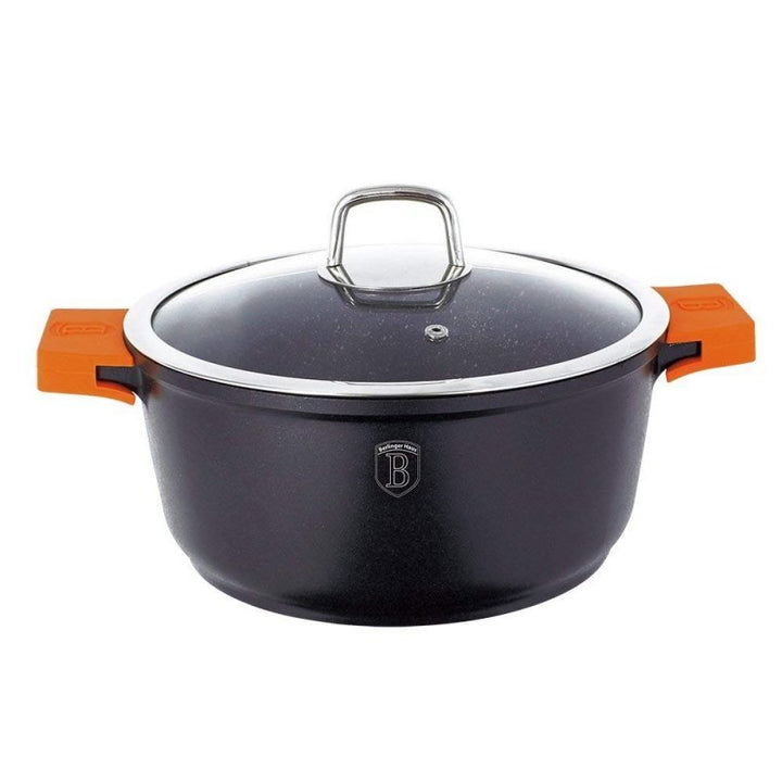Cacerola con tapa 24 cm. Granit Diamond Line - Olokuti