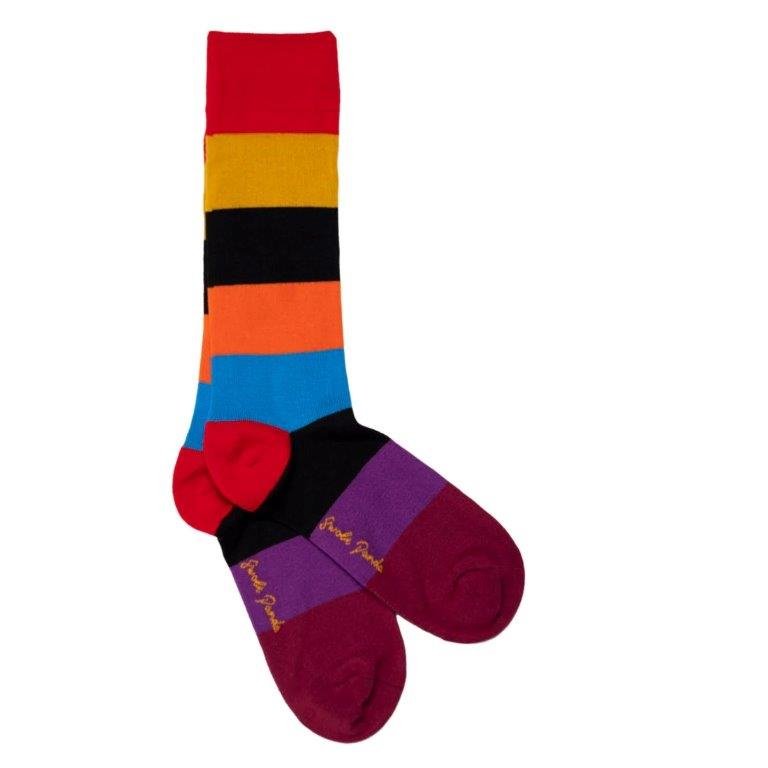 Calcetines Rayas anchas Multicolor 40-47 – Olokuti