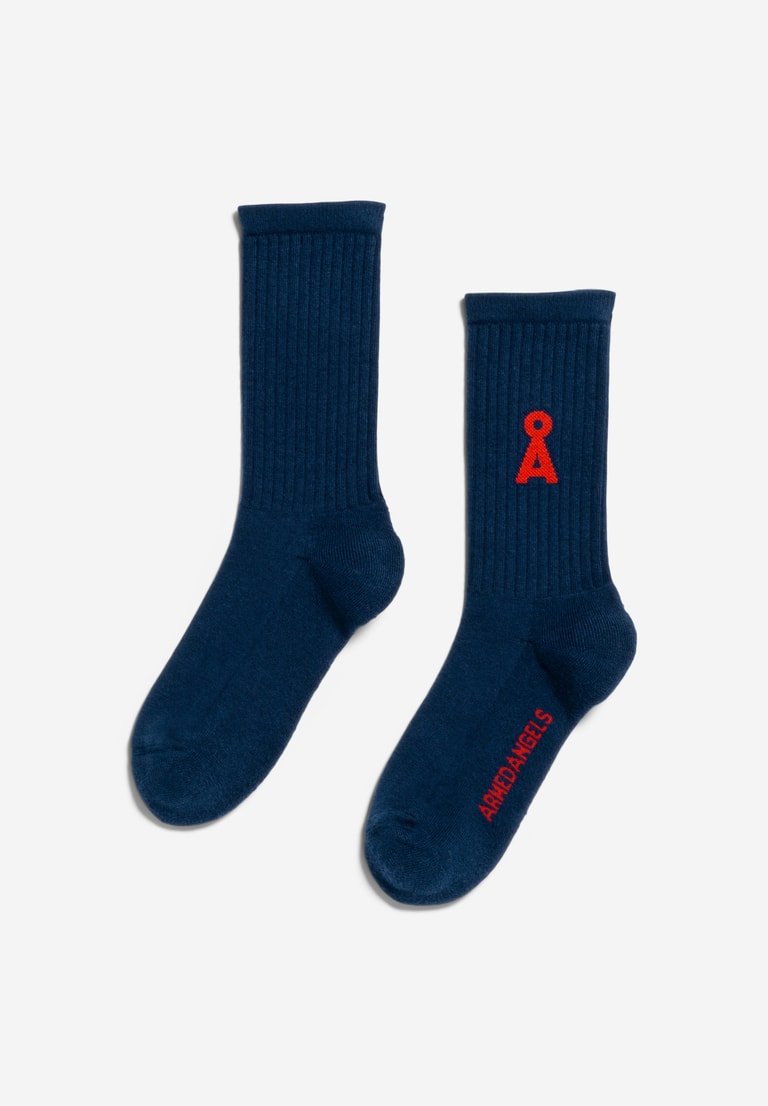 Calcetines Saamus Bold Deep sea blue - Olokuti