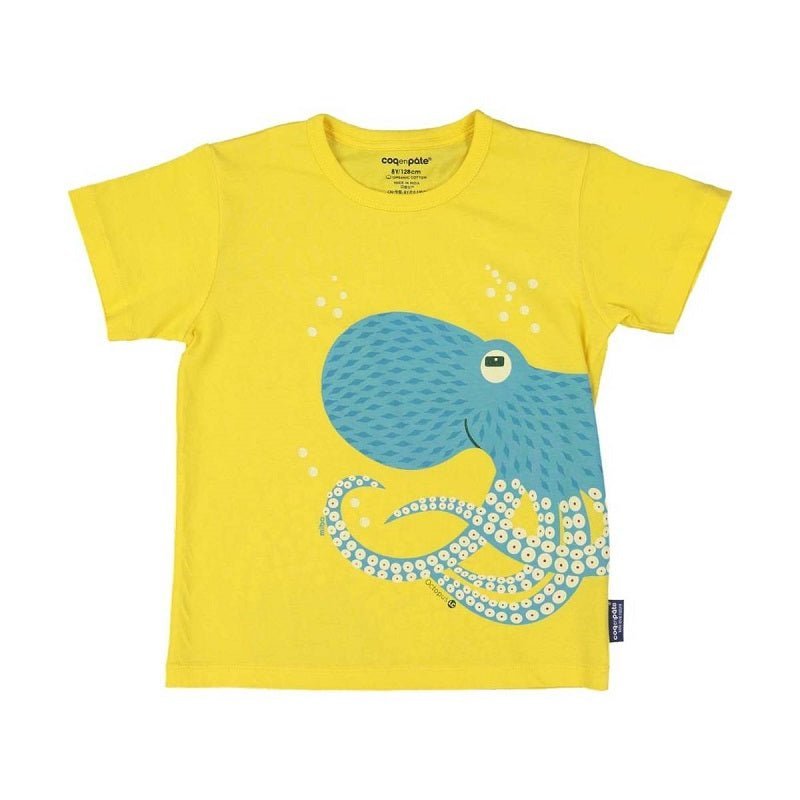 Camiseta Amarillo Mibo Pulpo - Olokuti