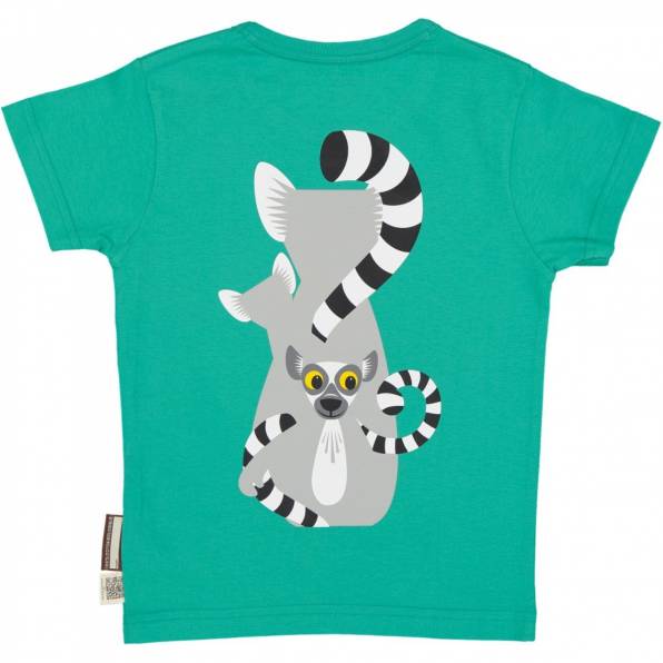 Camiseta verde Mibo Lemur - Olokuti