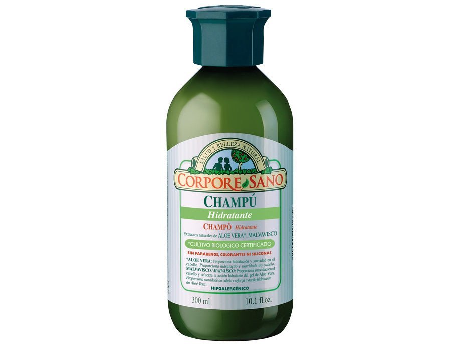 Champú Hidratante Aloe vera y malvavisco 300 ml - Olokuti