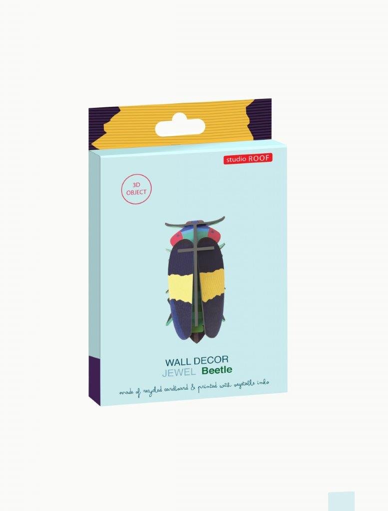 Escarabajo pequeño Insecto Arte Floral - Olokuti