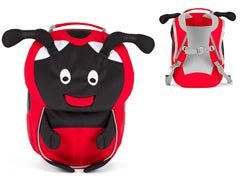 Mochila Mariquita Lilly rojo pequeña - Olokuti