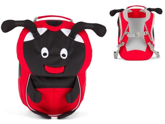 Mochila Mariquita Lilly rojo pequeña - Olokuti